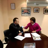 Firma patrocinio de TRESA y Lealtad de Villaviciosa Firma patrocinio de TRESA y Lealtad de Villaviciosa