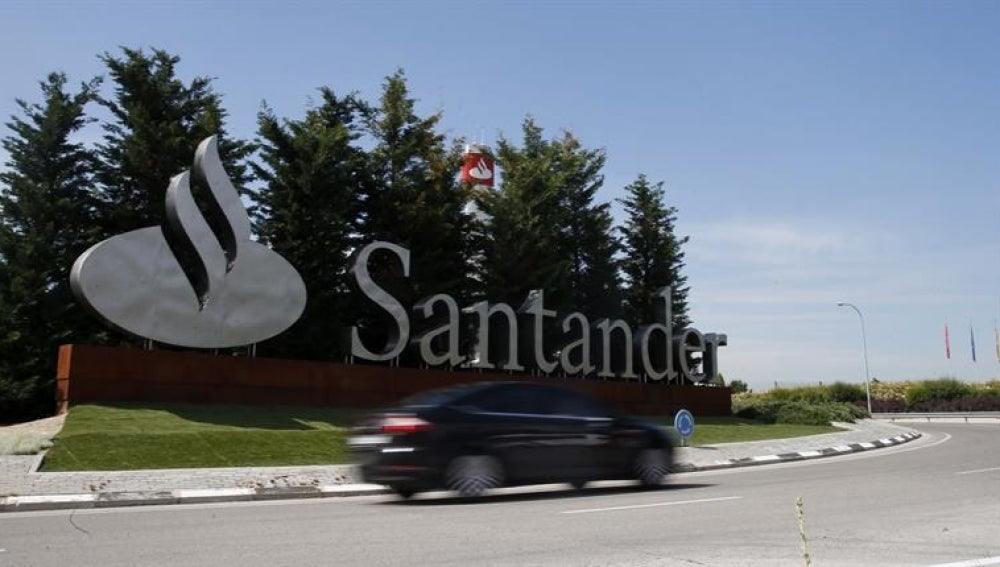 Vista de la Ciudad Financiera del Banco Santander en Boadilla del Monte