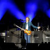 Paul McCartney en el escenario del Vicente Calderón.