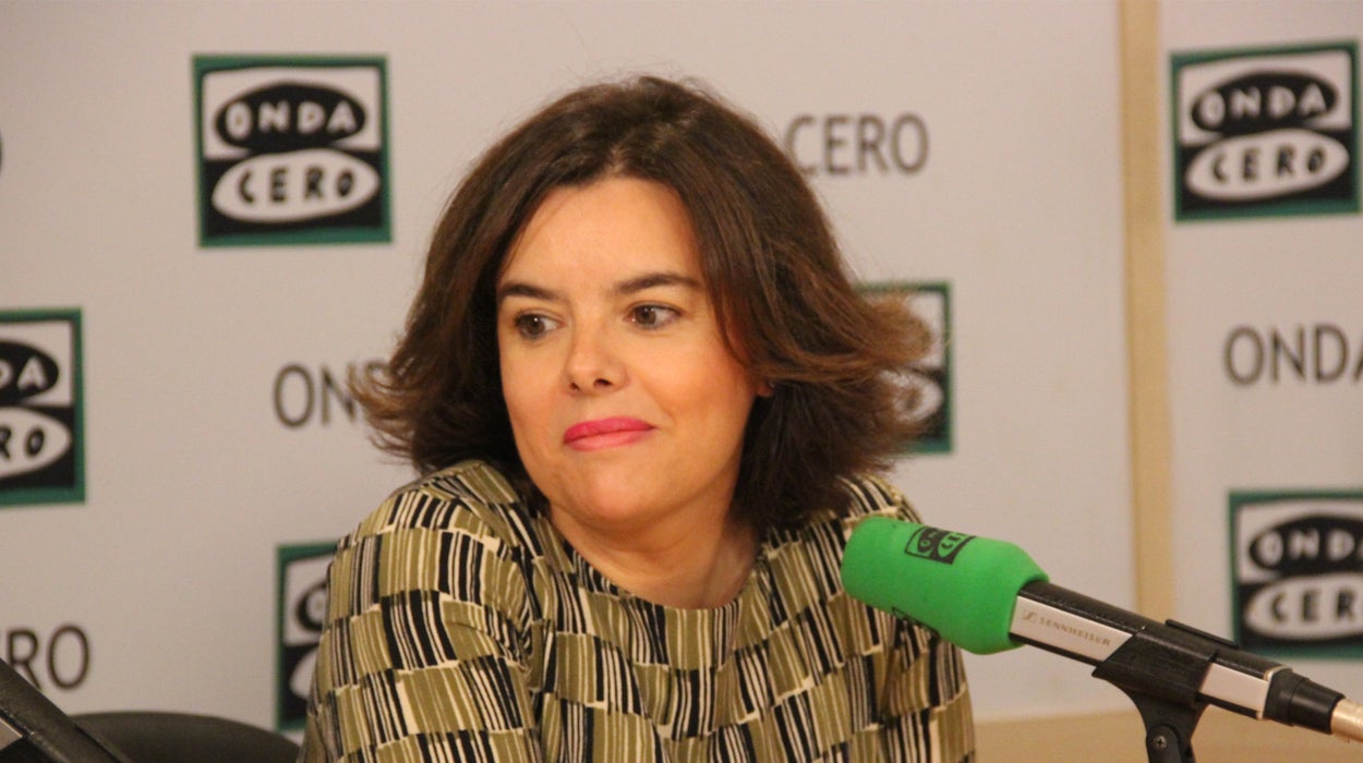 Soraya Sáenz de Santamaría: "Sólo ensayé 10 minutos el baile de El Hormiguero" Soraya Sáenz de Santamaría: "Sólo ensayé 10 minutos el baile de El Hormiguero"