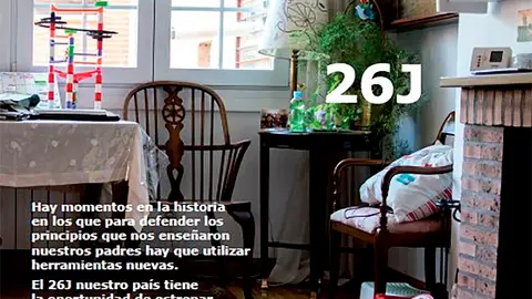 Imagen del programa político de Podemos versionando el catálogo de Ikea. Imagen del programa político de Podemos versionando el catálogo de Ikea.