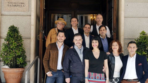 Integrantes de la obra "&iexcl;C&oacute;mo est&aacute; Madriz!"