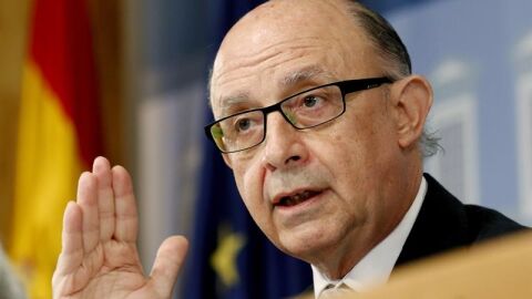 El ministro de Hacienda en funciones, Crist&oacute;bal Montoro