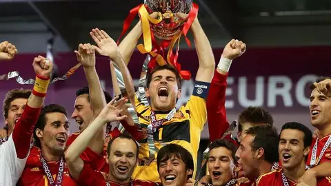 España ganó la Eurocopa de 2012 España ganó la Eurocopa de 2012