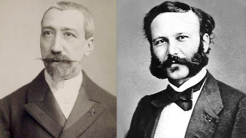 Anatole France y Henry Dunant