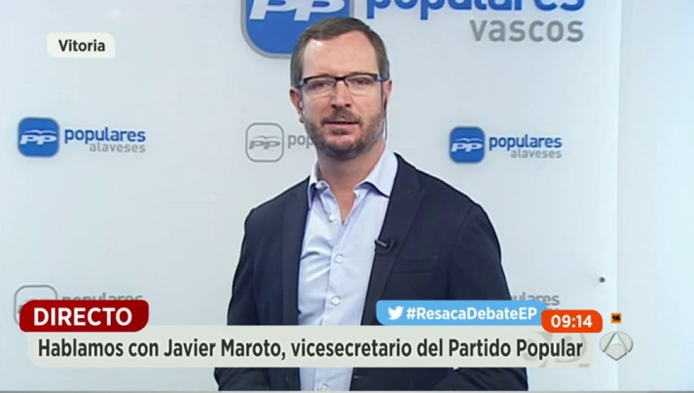 Maroto afirma que el PP buscará el voto moderado en la campaña para el 26J Maroto afirma que el PP buscará el voto moderado en la campaña para el 26J