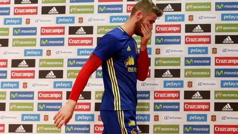 David de Gea, en rueda de prensa David de Gea, en rueda de prensa