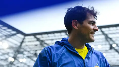 Casillas, con España Casillas, con España