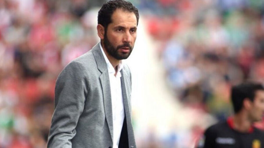 Pablo Mach&iacute;n, entrenador del Girona