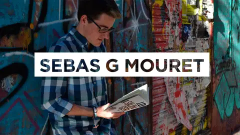Sebas G. Mouret Este gallego que reside en Madrid es un apasionado de los libros y es el creador del vlog literario 'El coleccionista de Mundos'.