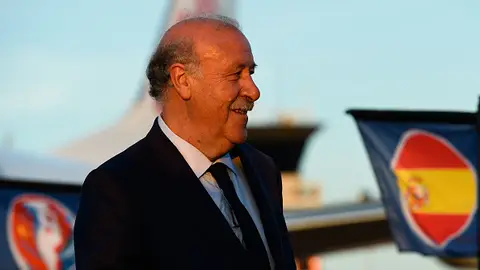 Vicente Del Bosque en la Eurocopa 2016 Vicente Del Bosque en la Eurocopa 2016