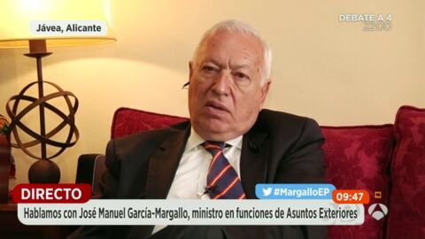 El ministro de Asuntos Exteriores en funciones, Jos&eacute; Manuel Garc&iacute;a Margallo