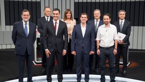 Candidatos debate 13J