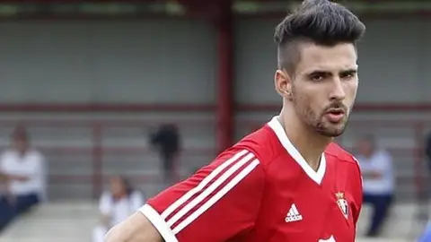 El jugador del Osasuna, Kenan Kodro El jugador del Osasuna, Kenan Kodro