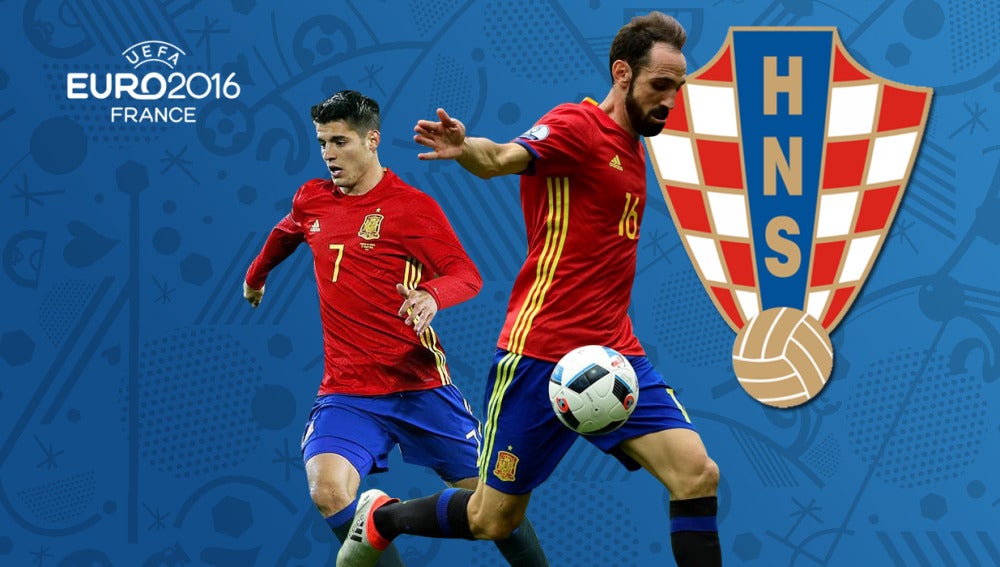 España se enfrenta a Croacia en la tercera jornada de Eurocopa