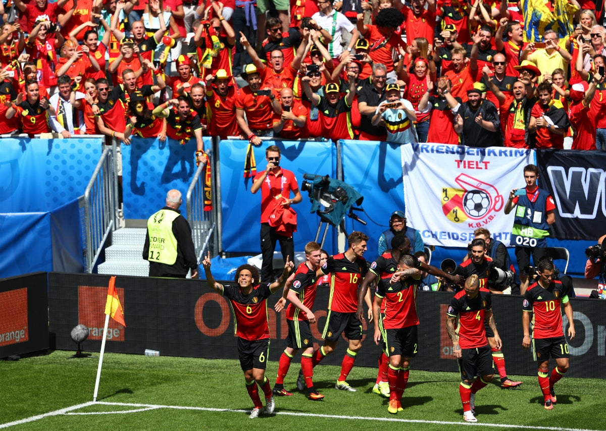 Bélgica logra ante Irlanda sus primeros puntos en Francia 2016 Bélgica logra ante Irlanda sus primeros puntos en Francia 2016