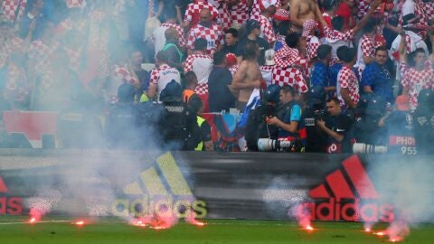 Bengalas en el Croacia - Rep&uacute;blica Checa