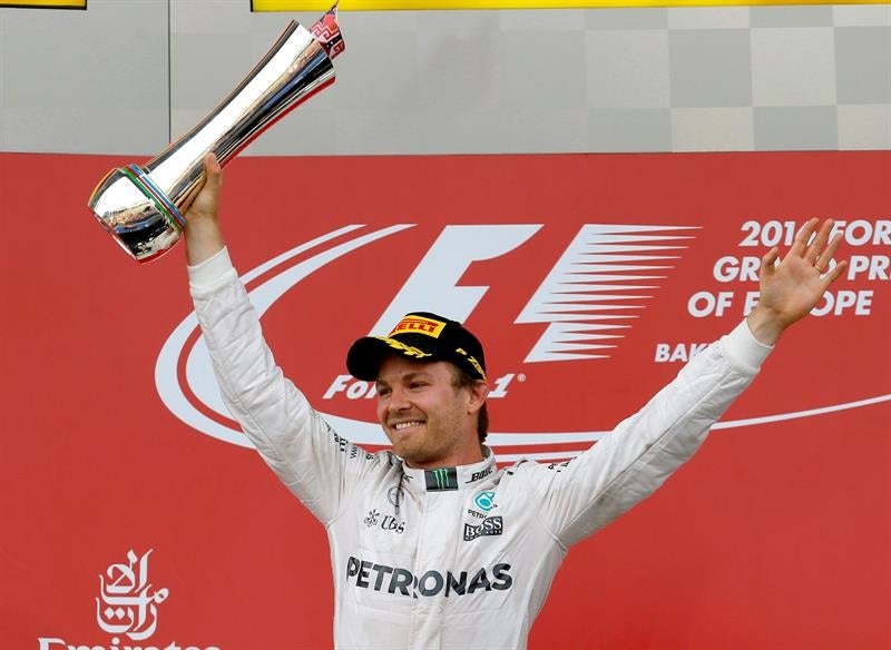 Fórmula 1: Rosberg sale aún más líder de Baku Fórmula 1: Rosberg sale aún más líder de Baku