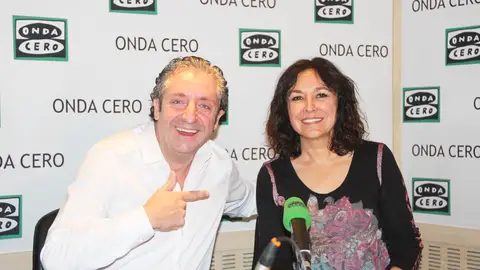 Josep Pedrerol e Isabel Gemio Josep Pedrerol e Isabel Gemio