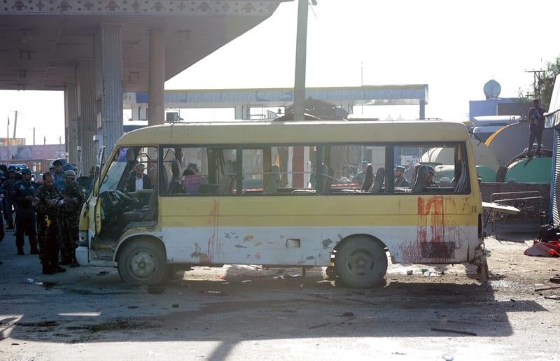 Daesh se atribuye la autoría del ataque contra los guardias de seguridad extranjeros en Kabul Daesh se atribuye la autoría del ataque contra los guardias de seguridad extranjeros en Kabul