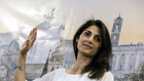 La nueva alcaldesa de Roma, Virginia Raggi
