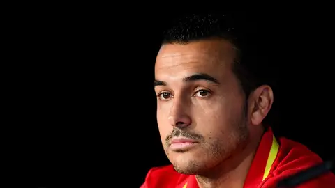 Pedro Rodríguez en declaraciones ante los medios de comunicación Pedro Rodríguez en declaraciones ante los medios de comunicación