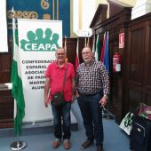 Miguel Dueñas y el Pte. de CEAPA