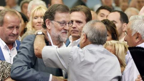 El presidente del Gobierno en funciones, Mariano Rajoy
