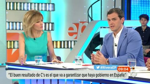 El presidente de Ciudadanos, Albert Rivera, en Espejo P&uacute;blico
