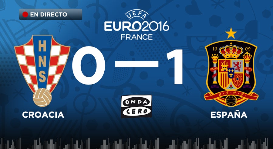 Croacia 0 - 1 España. Morata hace el primero ante Croacia Croacia 0 - 1 España. Morata hace el primero ante Croacia