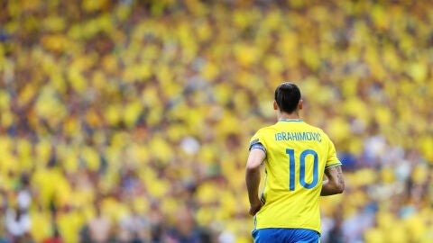 Ibrahimovic durante la Eurocopa de Francia