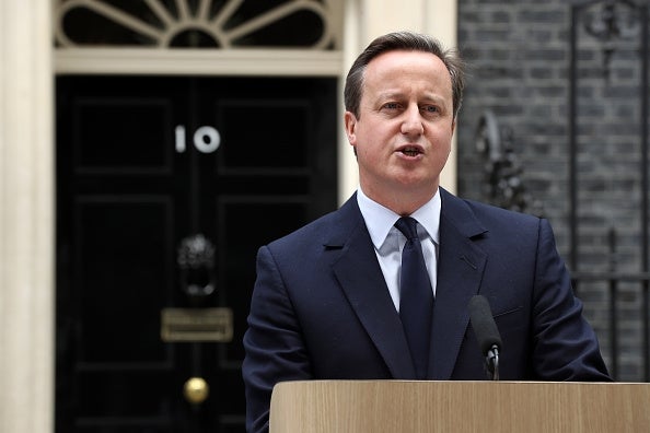 Cameron anuncia su intención de dimitir tras el resultado del Brexit Cameron anuncia su intención de dimitir tras el resultado del Brexit