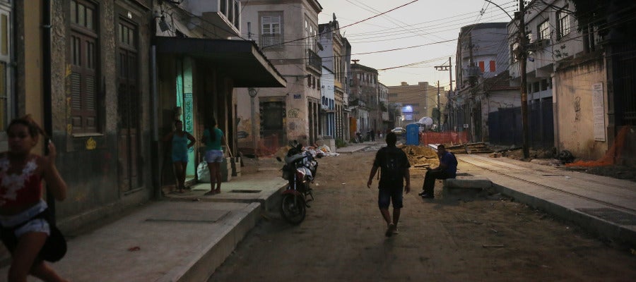 Una calle de Río de Janeiro Una calle de Río de Janeiro