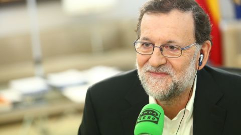 El presidente en funciones, Mariano Rajoy, en Onda Cero