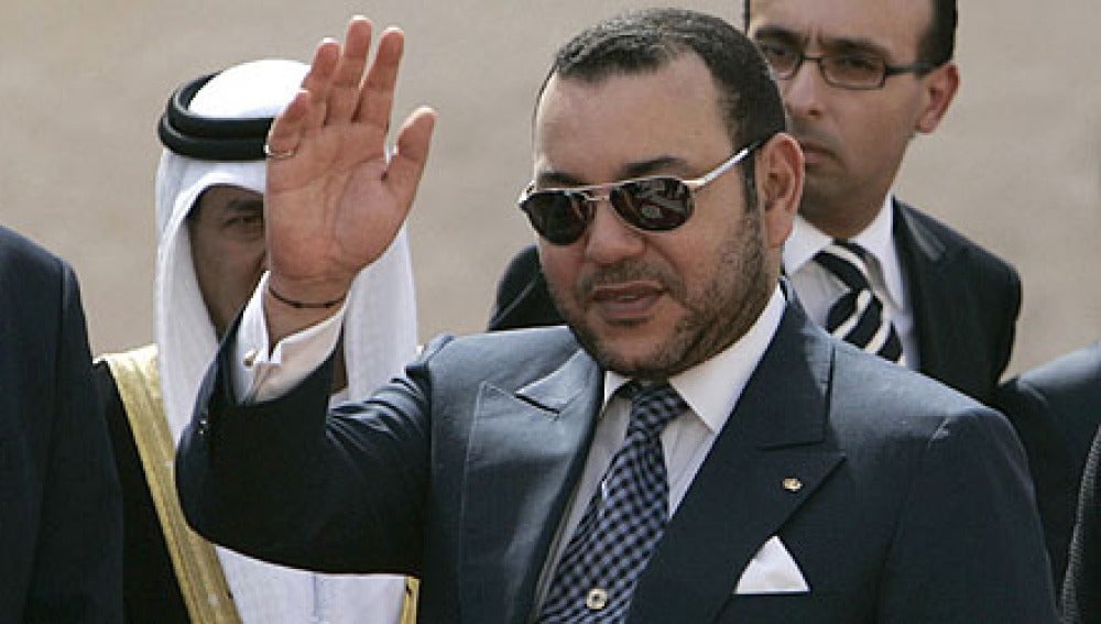 El rey de Marruecos, Mohamed VI.