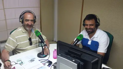 AECC PALENCIA y TECNIPEC Carlos Prieto de AECC Palencia y Francisco Macho de Tecnipec