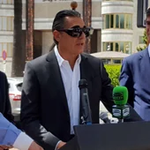 Scariolo en el acto de homenaje en el que descubrió una estrella con su nombre en el bulevar de Puerto Banús Scariolo en el acto de homenaje en el que descubrió una estrella con su nombre en el bulevar de Puerto Banús