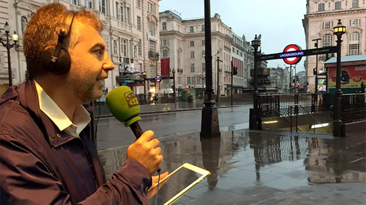 Carlos Alsina desde Londres. Carlos Alsina desde Londres.