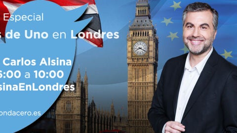 Carlos Alsina desde la sede de Twitter de Londres