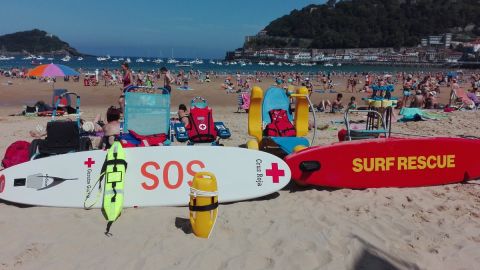 Novedades de salvamento de Cruz Roja Gipuzkoa