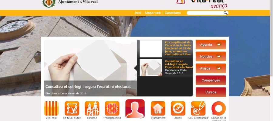 La web municipal informa que el dilluns 27 de juny tornarà a actualitzar les notícies La web municipal informa que el dilluns 27 de juny tornarà a actualitzar les notícies
