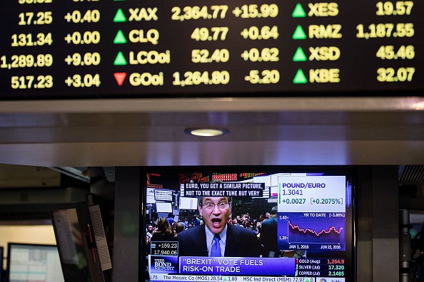 Las Bolsas de Lisboa, Fráncfort y Londres se desploman tras el triunfo del Brexit Las Bolsas de Lisboa, Fráncfort y Londres se desploman tras el triunfo del Brexit