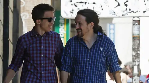 Pablo Iglesias e Íñigo Errejón Pablo Iglesias e Íñigo Errejón
