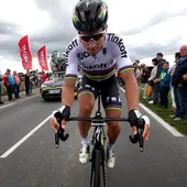 Peter Sagan en la segunda etapa del Tour de Francia 2016 Peter Sagan en la segunda etapa del Tour de Francia 2016