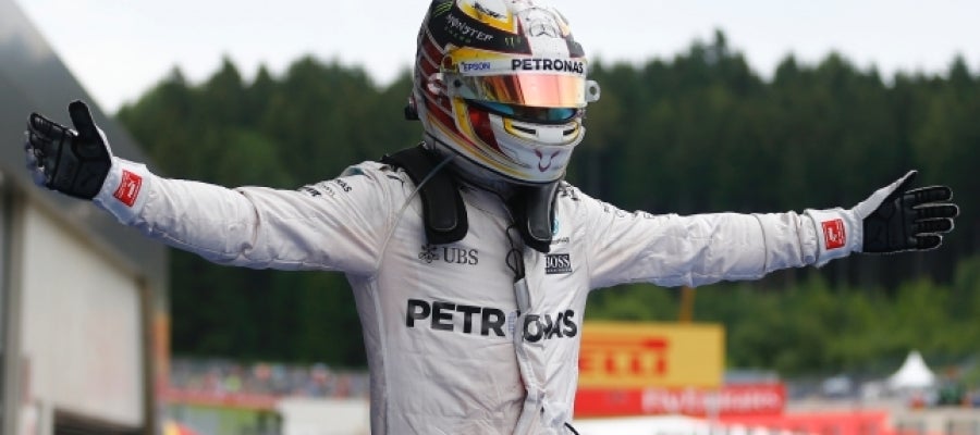 Hamilton en Austria Hamilton en Austria
