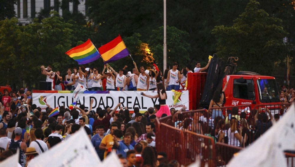 Orgullo LGTBI en Madrid 