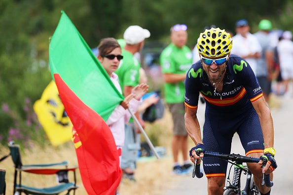 Alejandro Valverde: "Parecía un día tranquilo pero el cansancio estaba ahí" Alejandro Valverde: "Parecía un día tranquilo pero el cansancio estaba ahí"