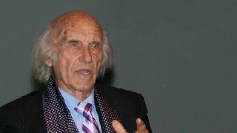 Salvador Freixedo, ex sacerdote cat&oacute;lico espa&ntilde;ol y ex miembro de la Compa&ntilde;&iacute;a de Jes&uacute;s