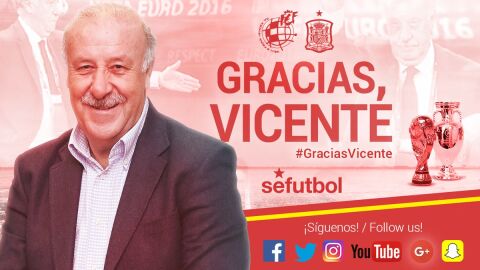 Del Bosque abandona la Roja
