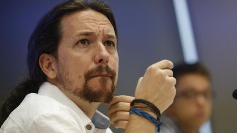 El secretario general de Podemos, Pablo Iglesias